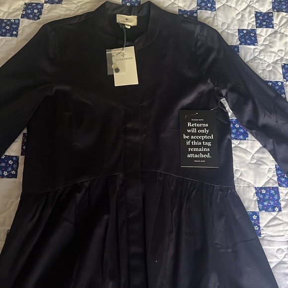 Tuckernuck Navy Royal Shirt Dress NWT - Picture 10 of 13